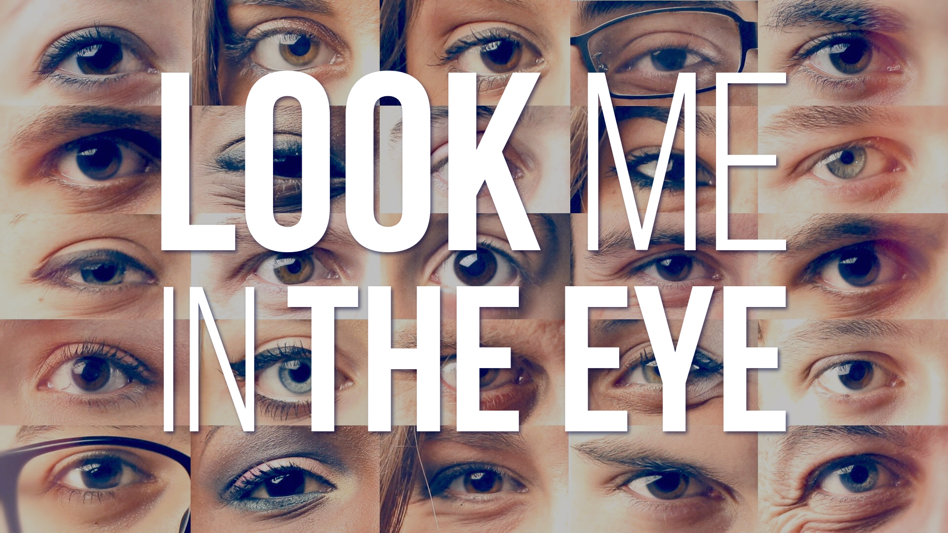 Look Me In The Eye - New Documentary TV Series For SBS