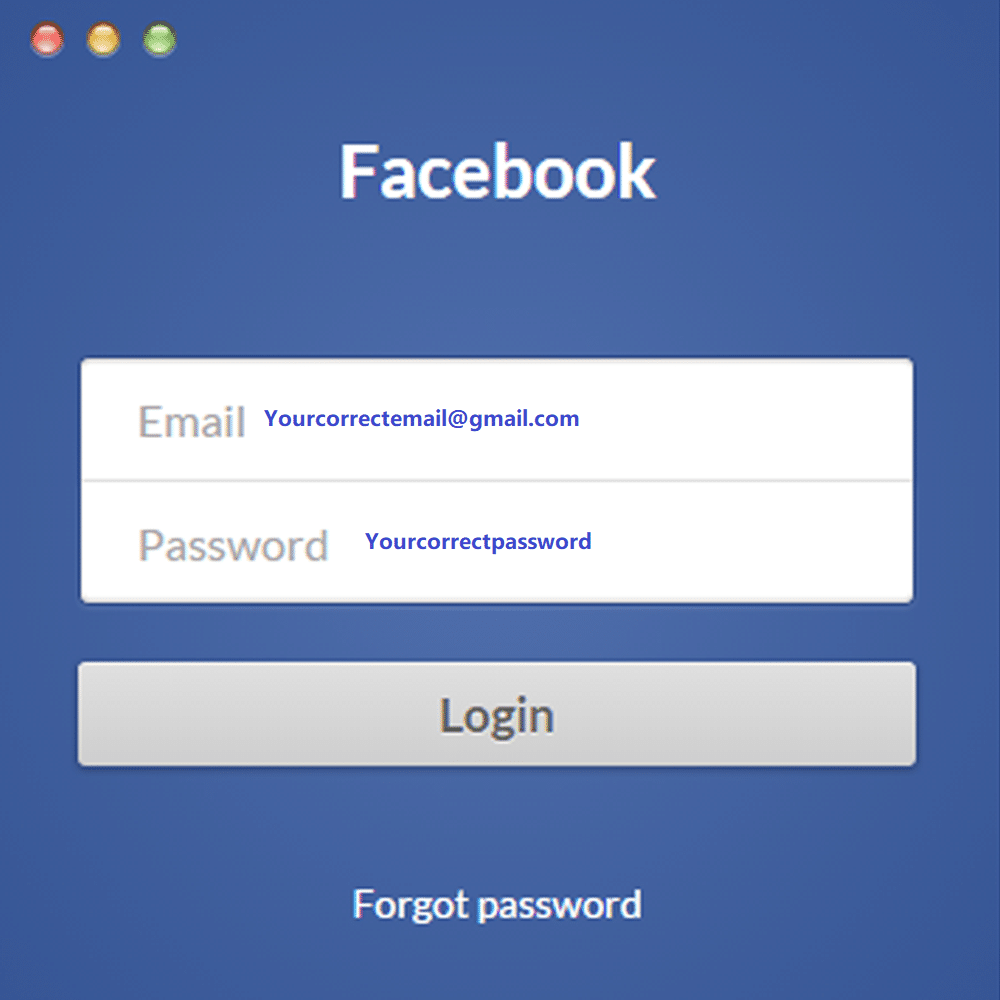 facebook log in or sign up app