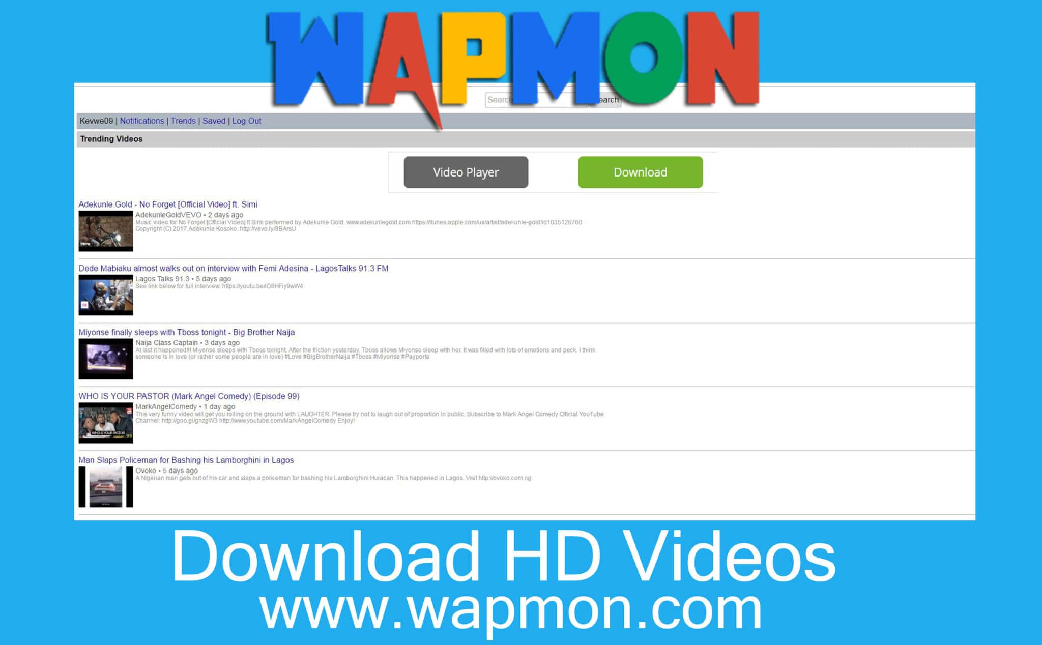 Wapmon – www.wapmon.com | Download HD Videos