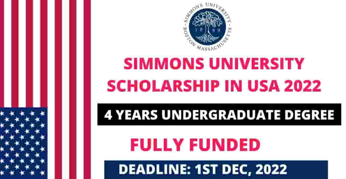 Simmons University Kotzen Scholarships USA 2023