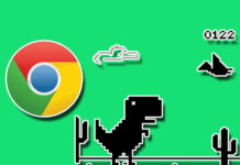 Chrome Dinosaur Game on Chromedino.com